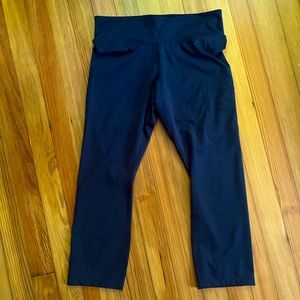 Large Navy Blue Dri-Fit Workout Pants